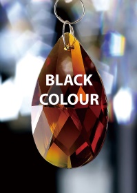 C20052  Crystal Pendalogue, No Ring Or Pin Included 50mm